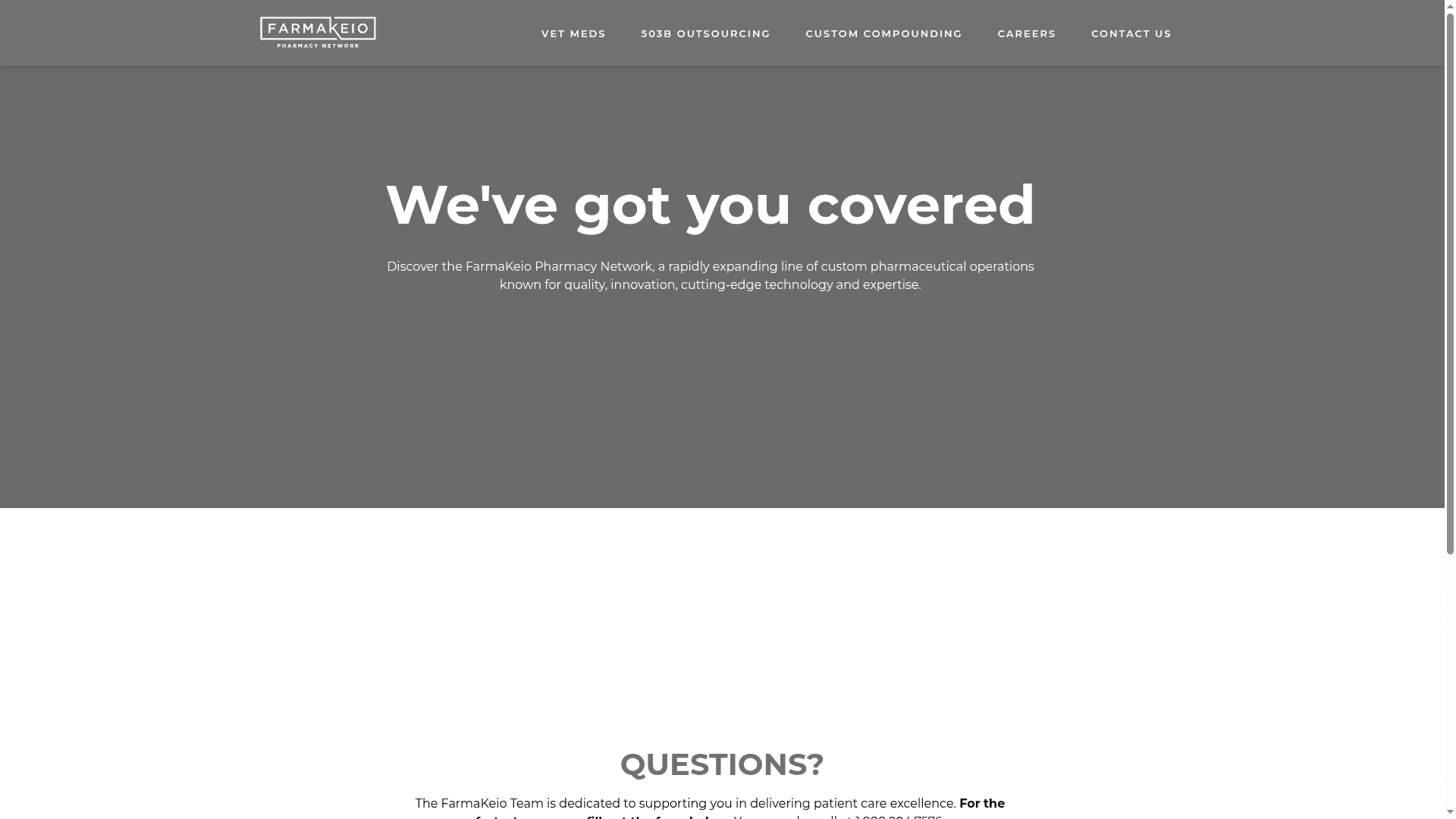 Farmakeio Outsourcing LLC website
