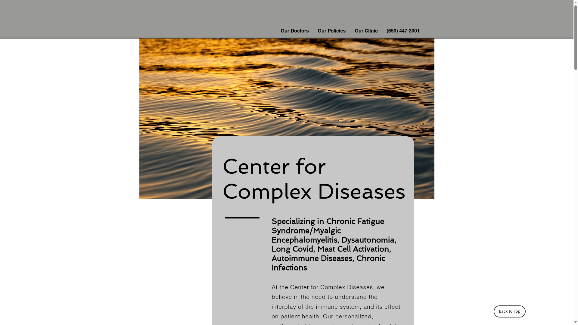 Center for Complex Diseases – David L Kaufman, MD website