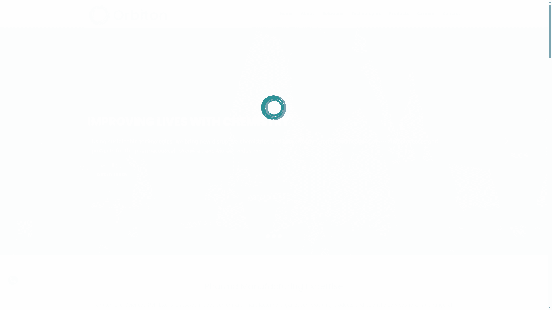 Orbiton Life Sciences Pvt Ltd website