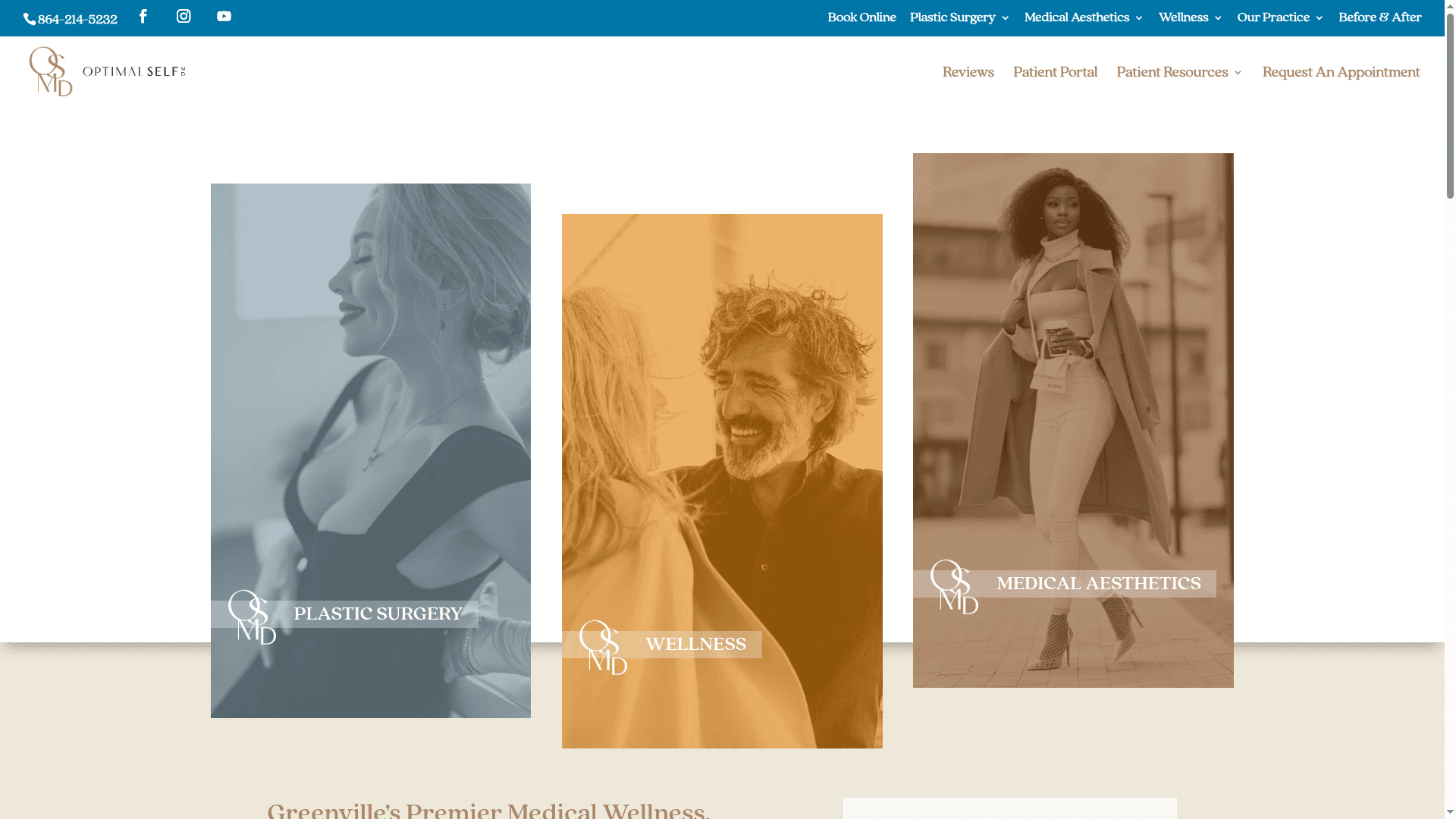 OptimalSelf MD website