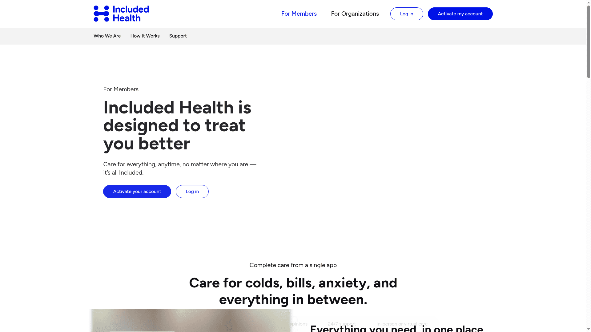 Included Health website