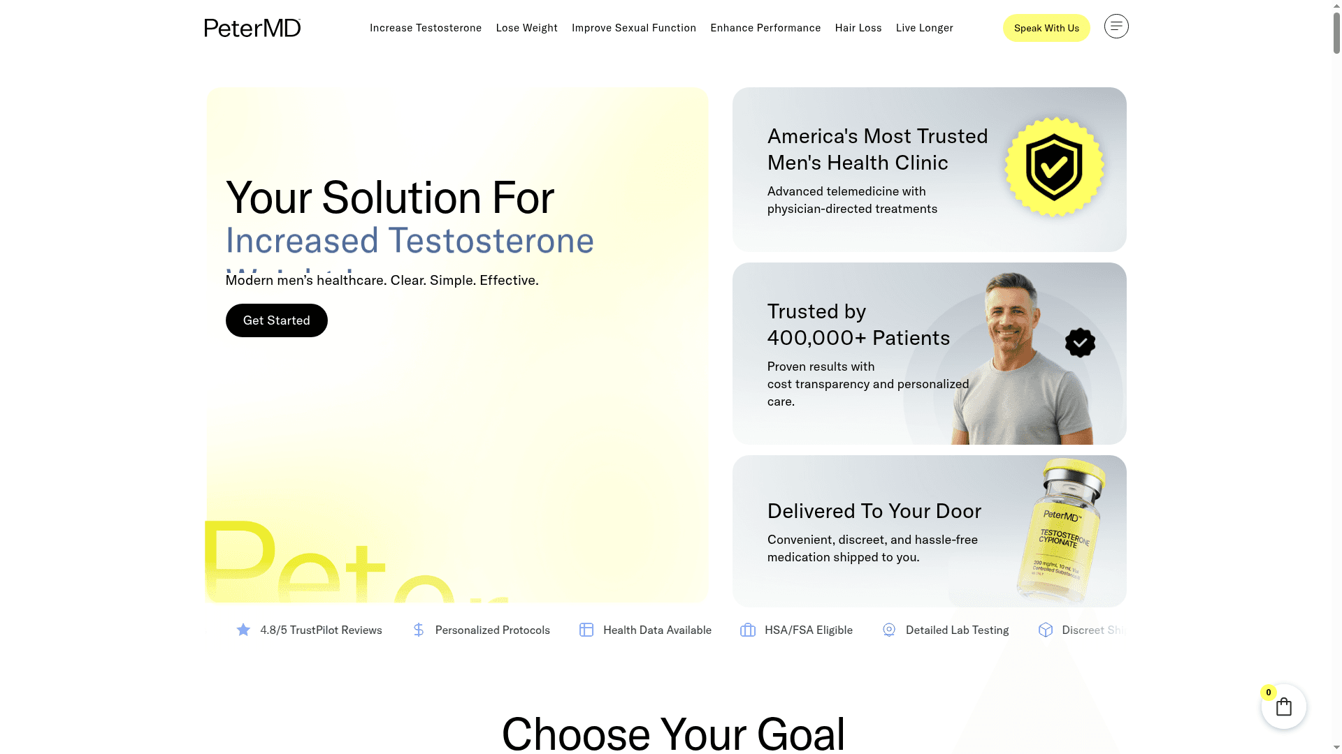 Peter Uncaged MD website