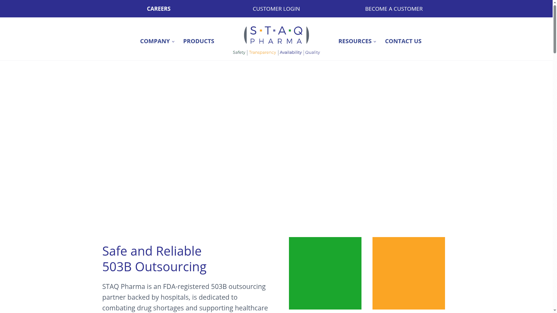 STAQ Pharma, Inc. website