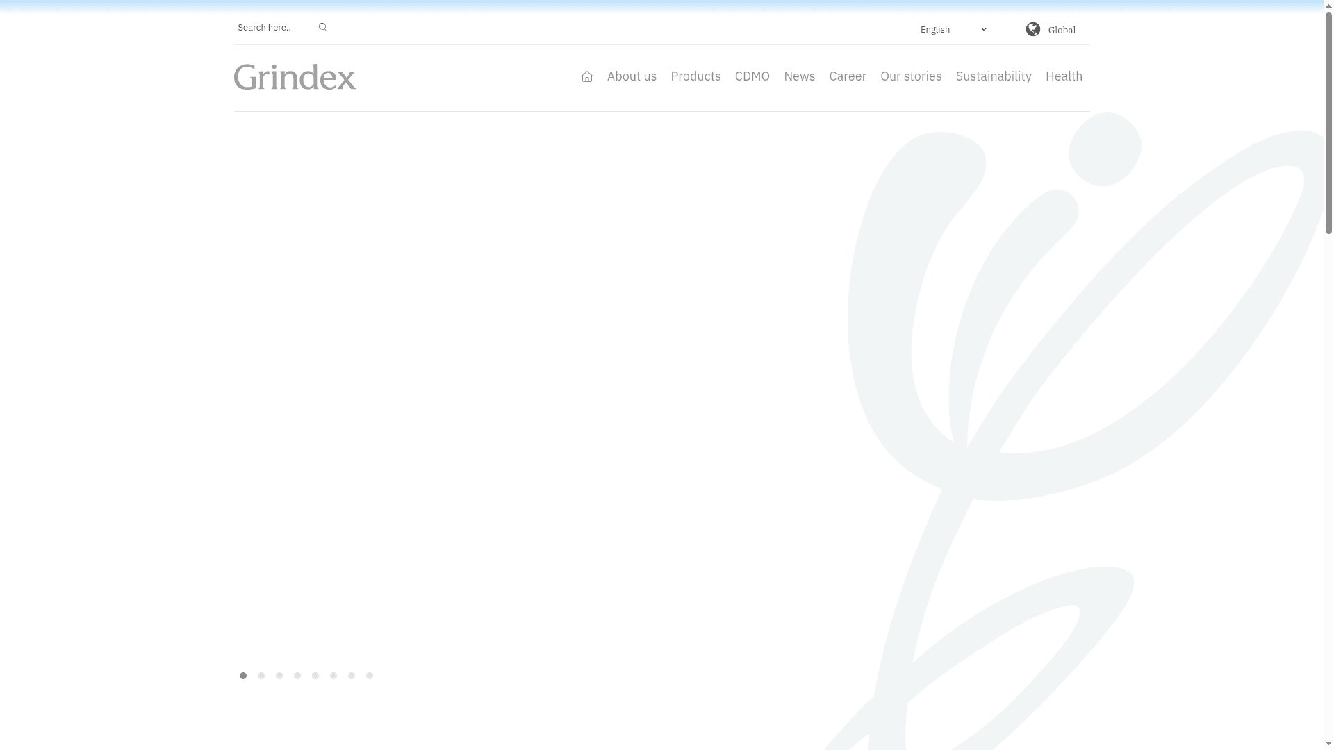 JSC Grindeks website