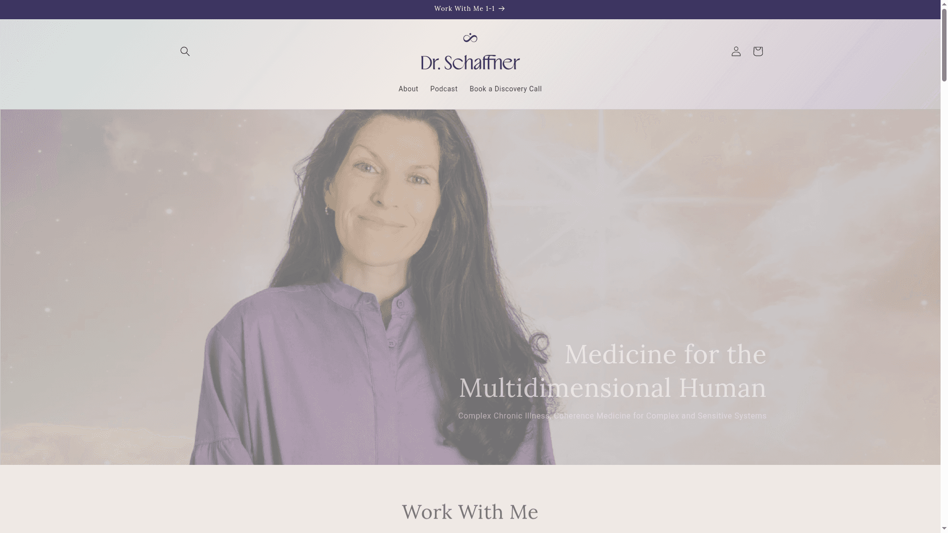 Immanence Health website