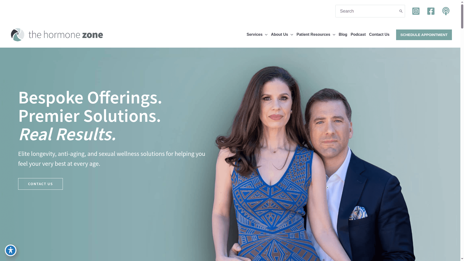 The Hormone Zone website