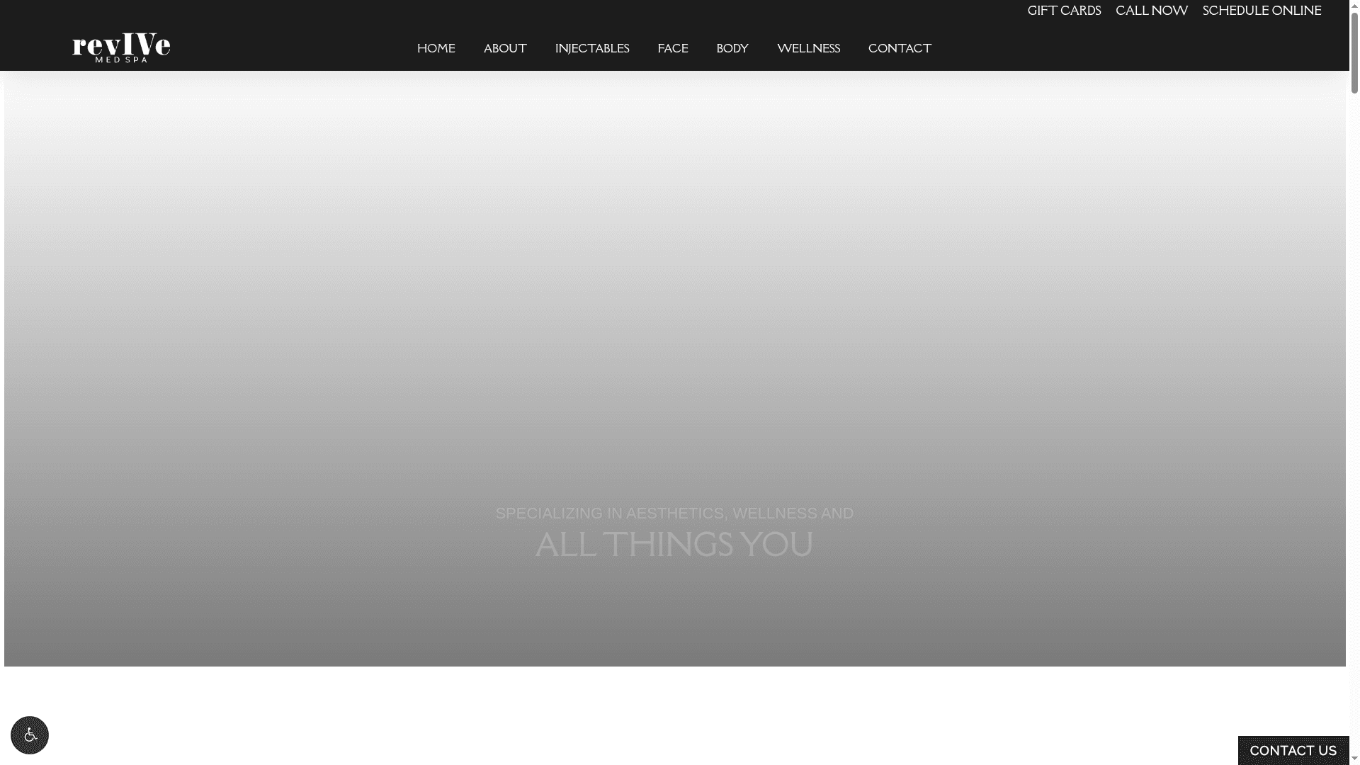 RevIVe Med Spa and Wellness website