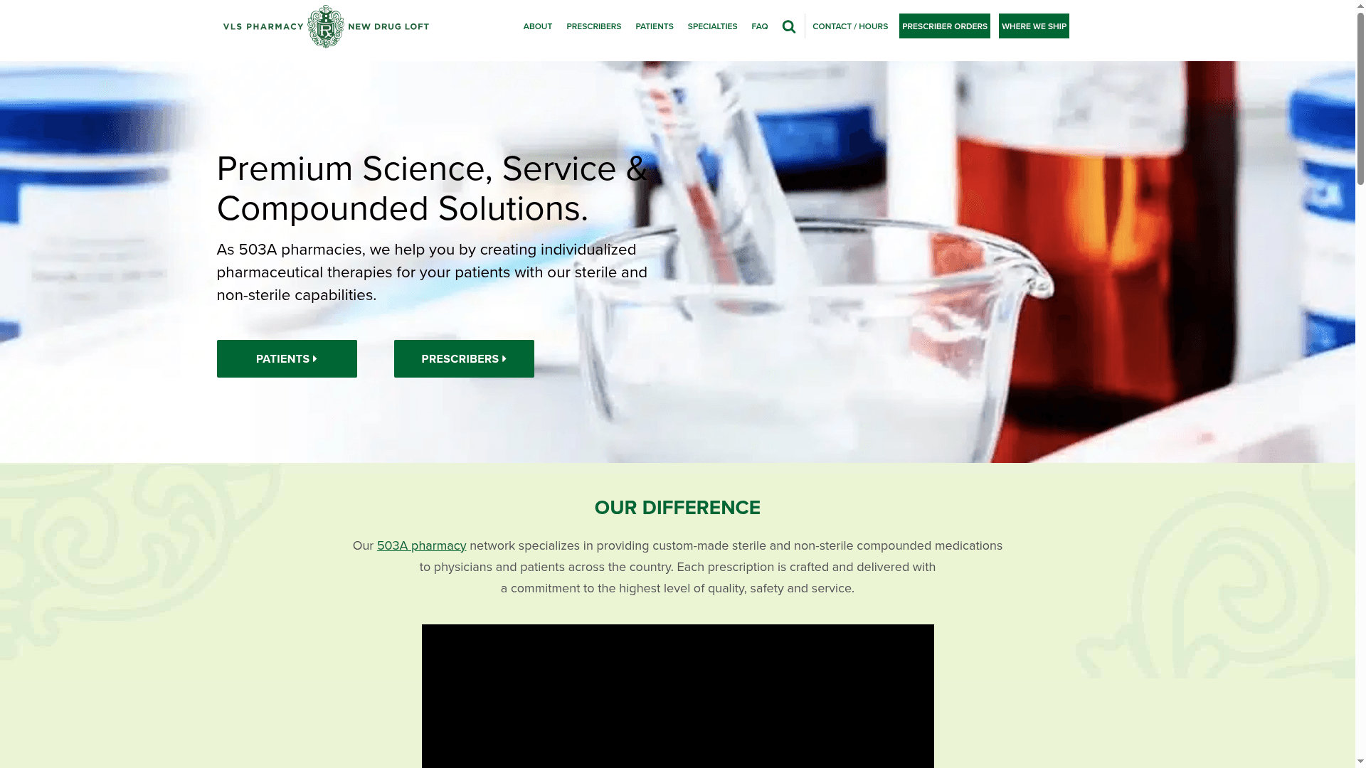 V.L.S. Pharmacy, Inc. website