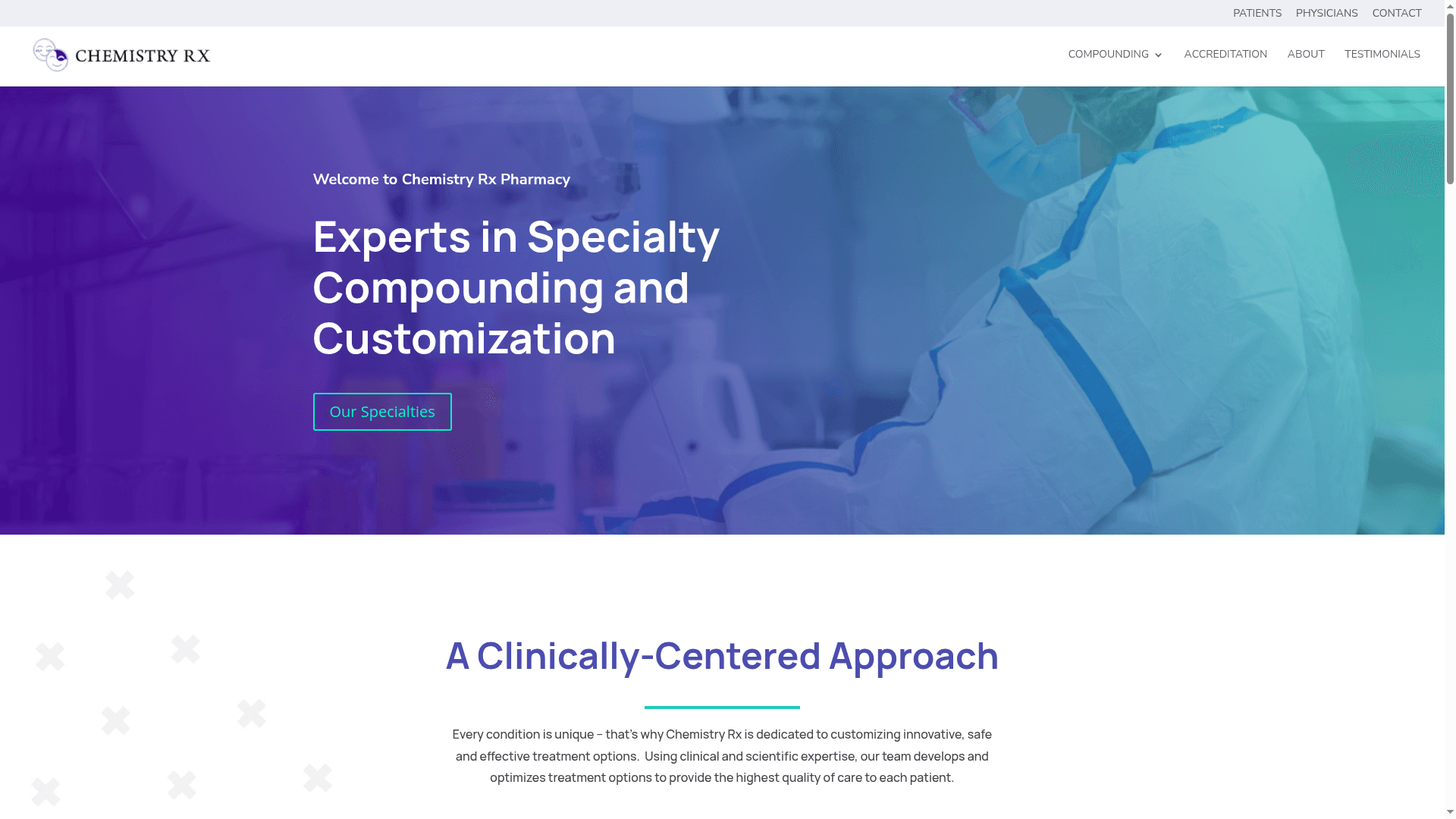 Chemistry Rx website