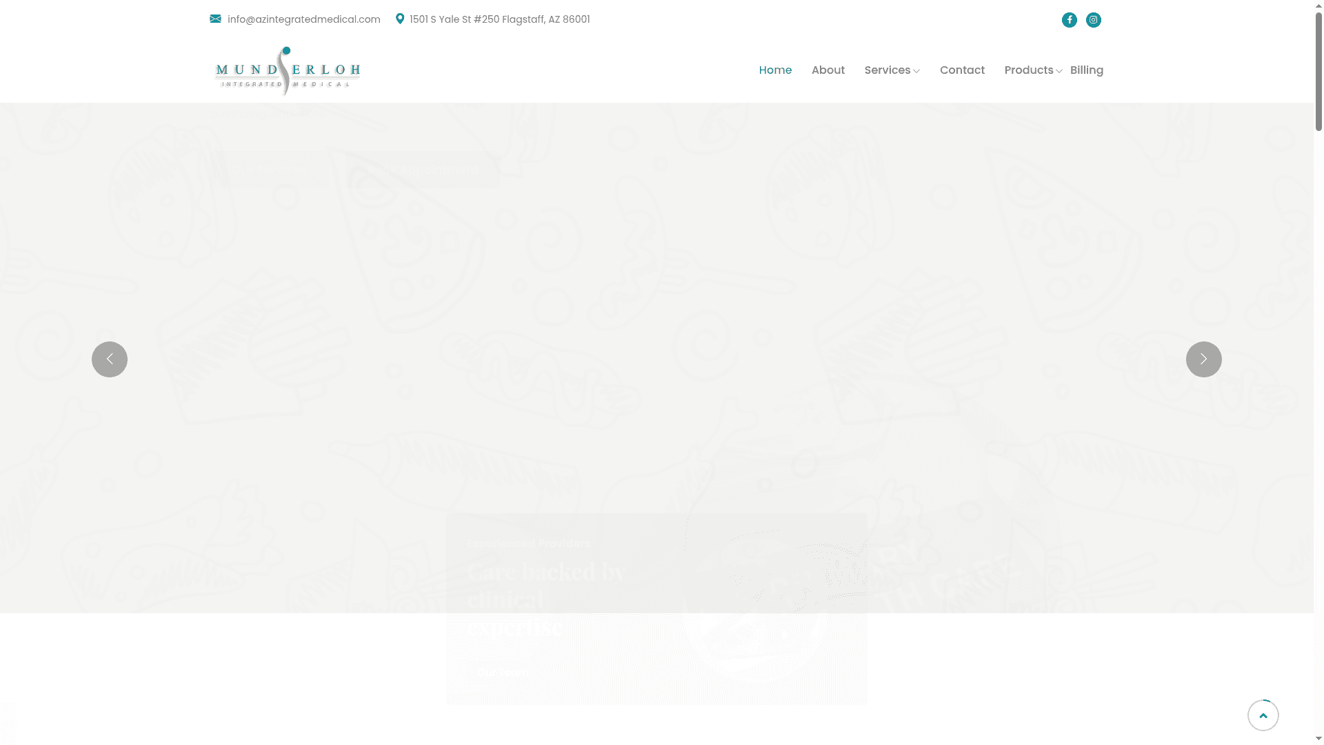 Munderloh Integrated Medical website