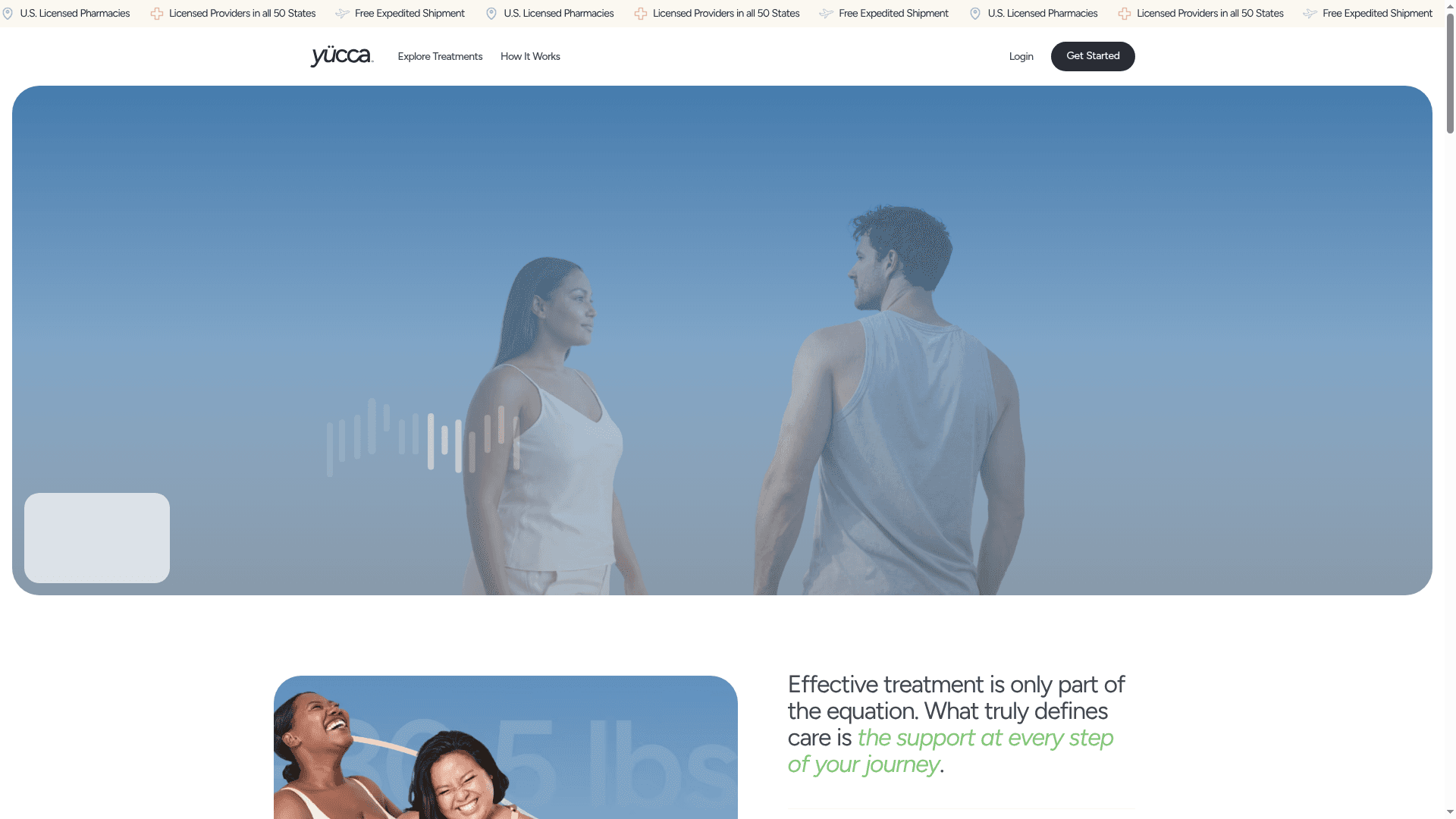 Yucca Health website