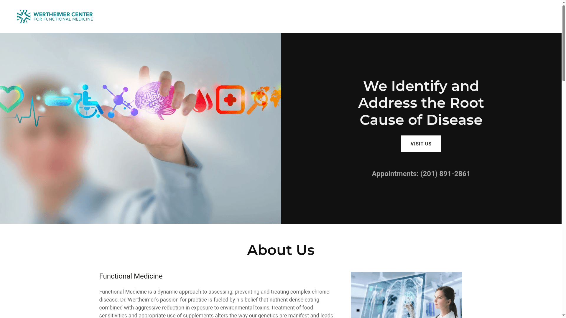 Wertheimer Center for Functional Medicine website