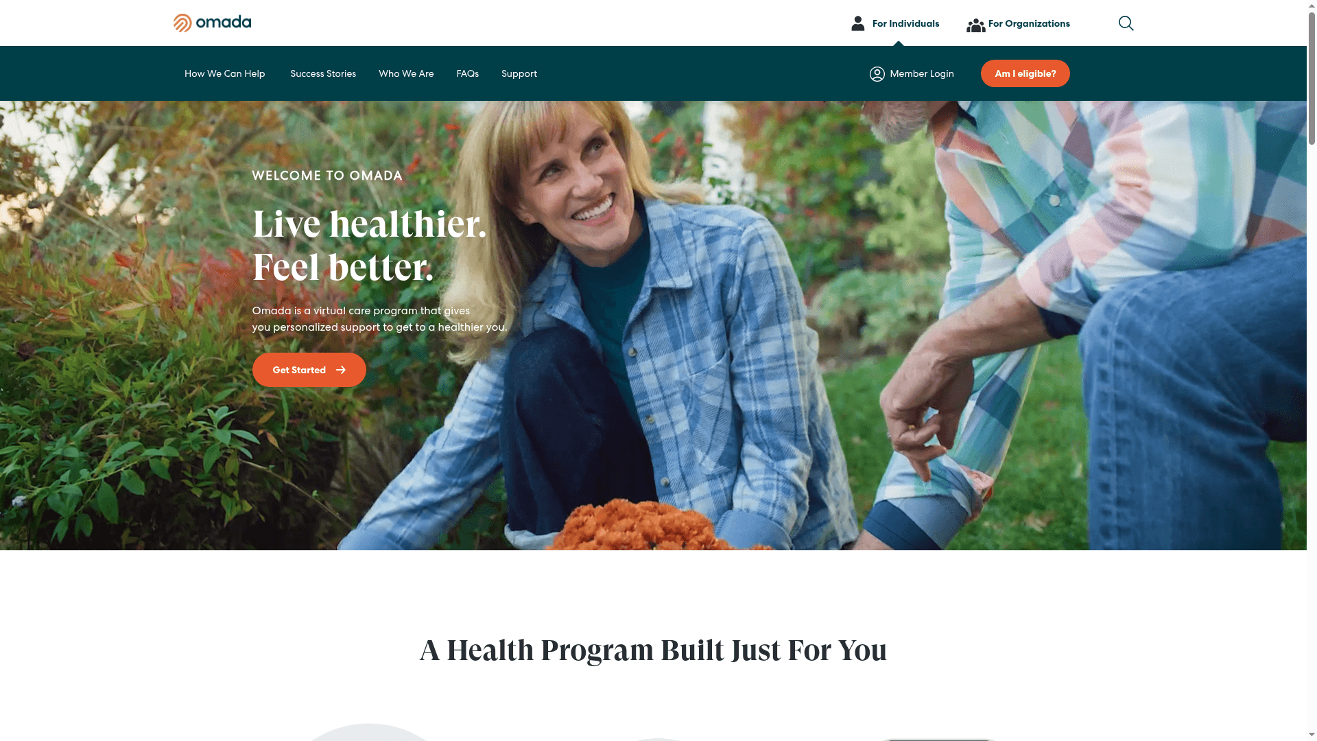 Omada Health website