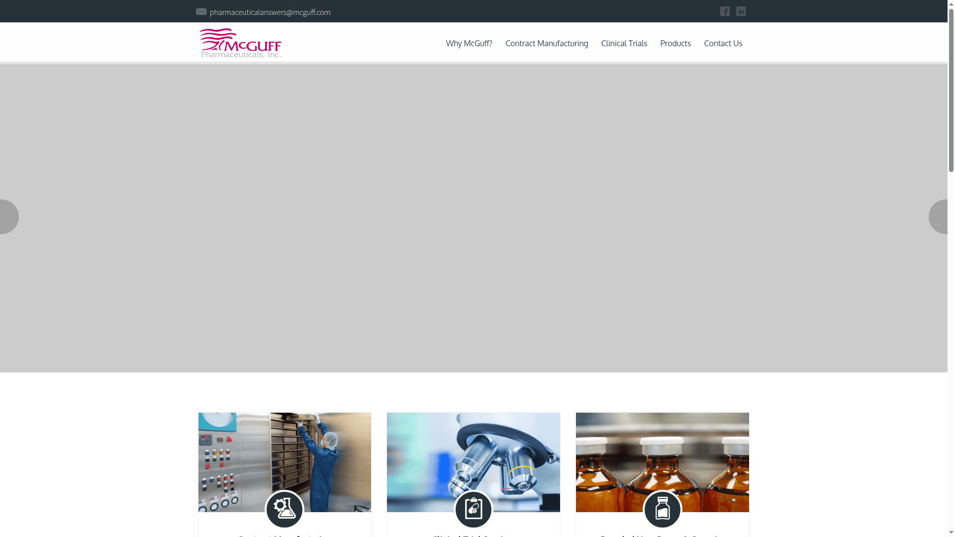 McGuff Pharmaceuticals, Inc. website