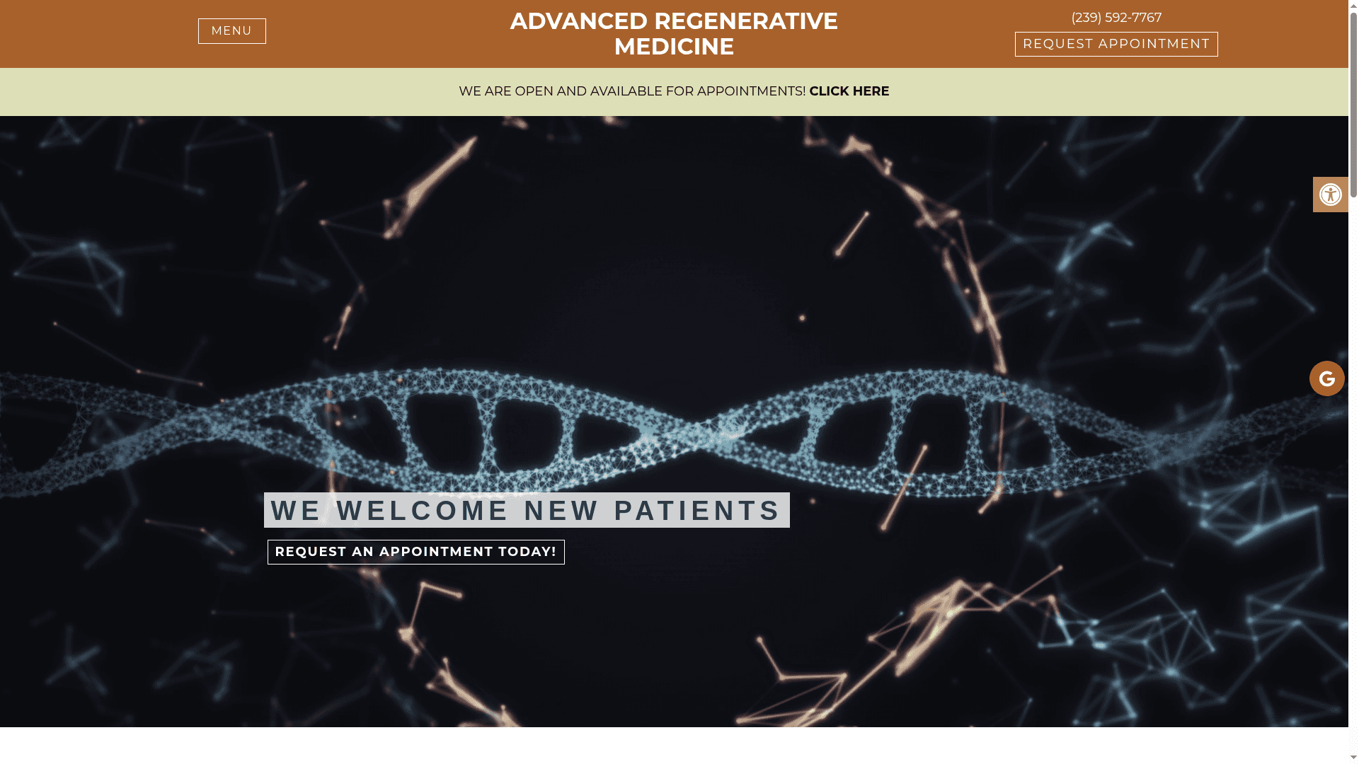 Advanced individualized Medicine of Naples website