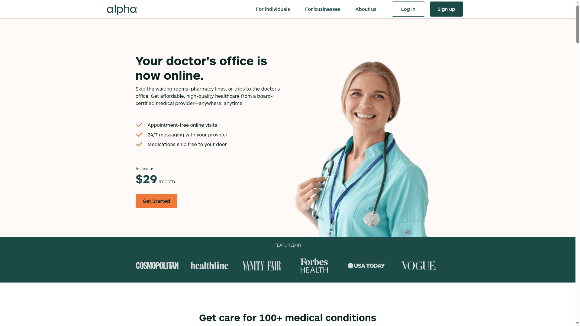 Hello Alpha website