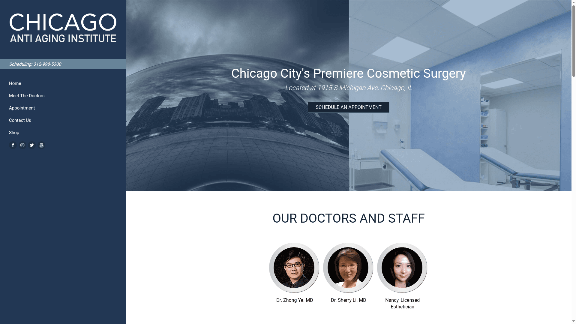 Aesthetic and Anti website