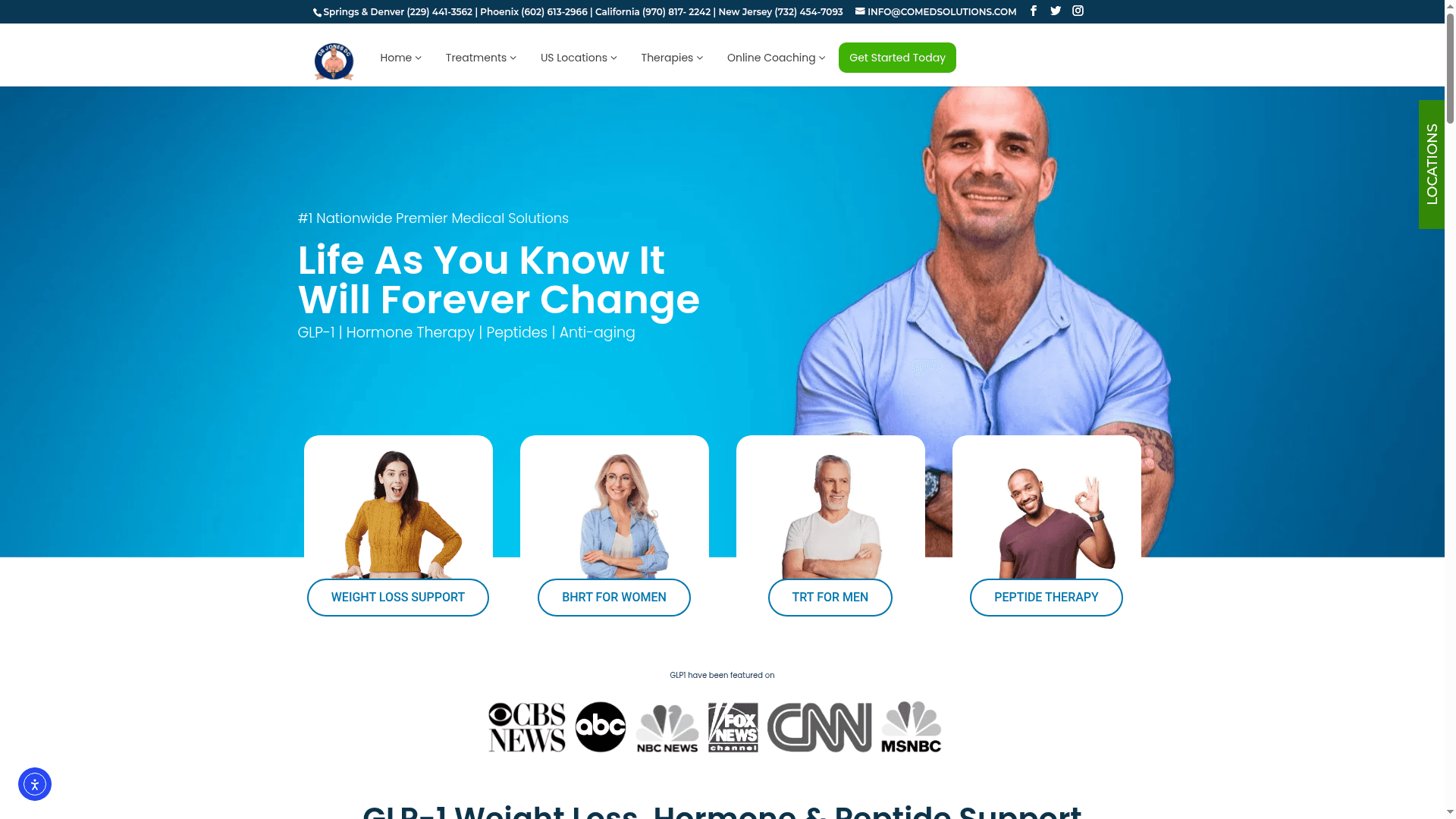 Colorado Medical Solutions website