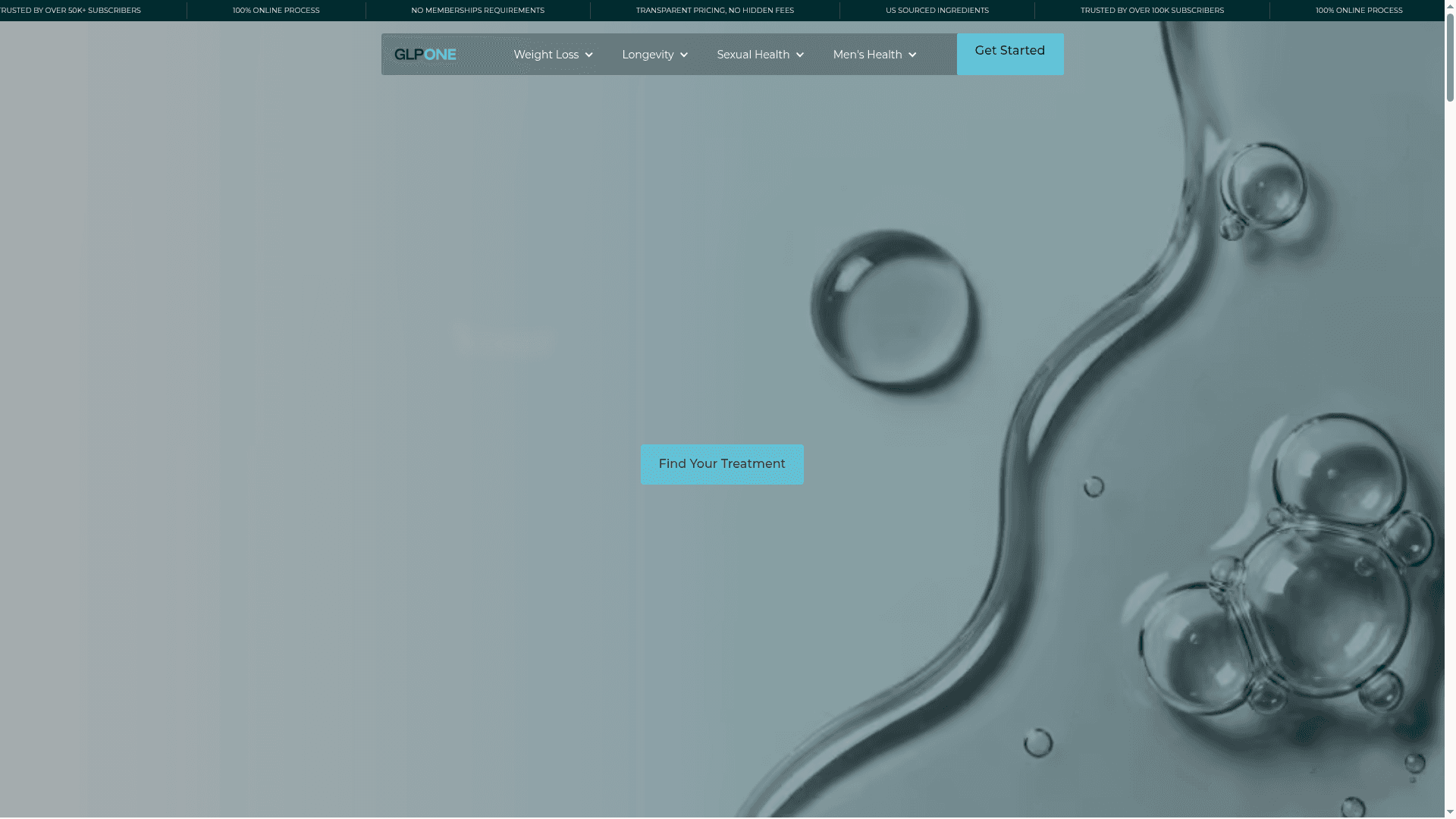 GLP ONE website