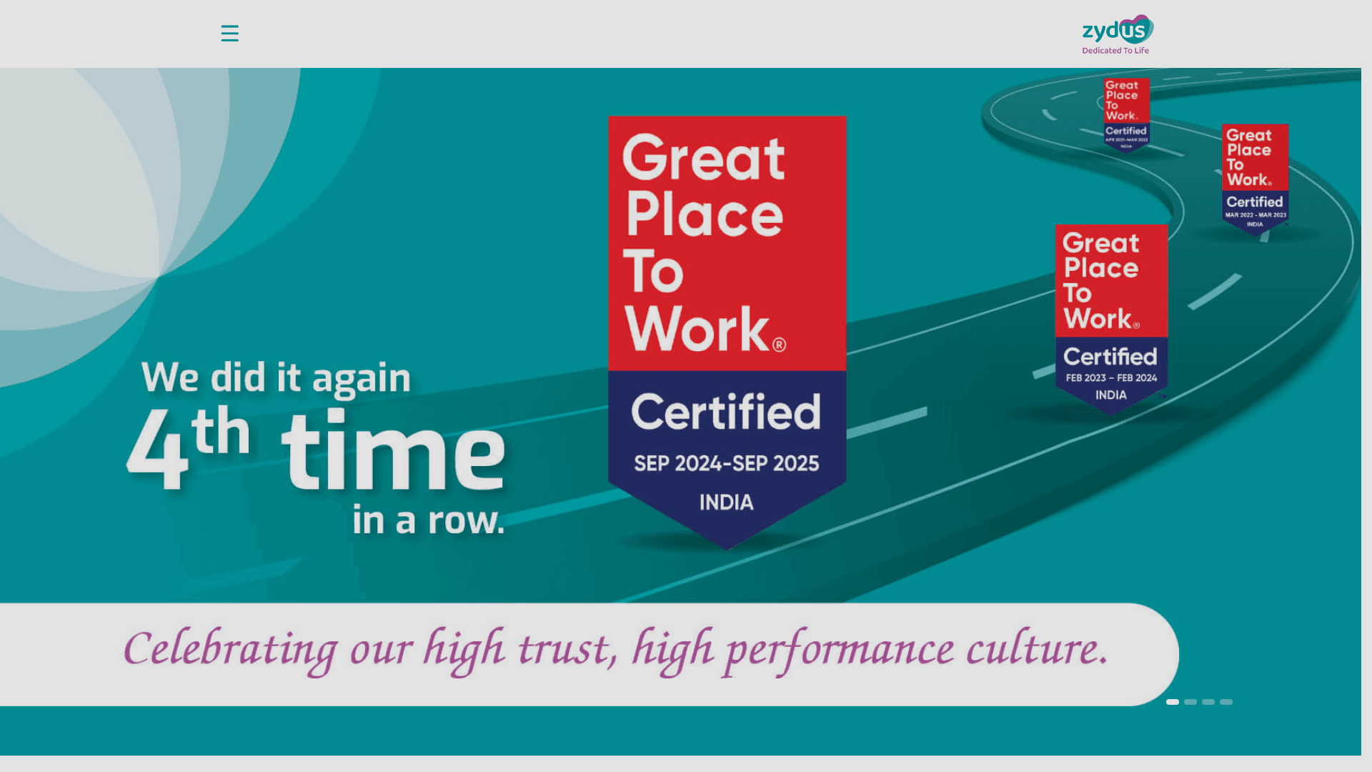 Zydus Lifesciences Ltd website