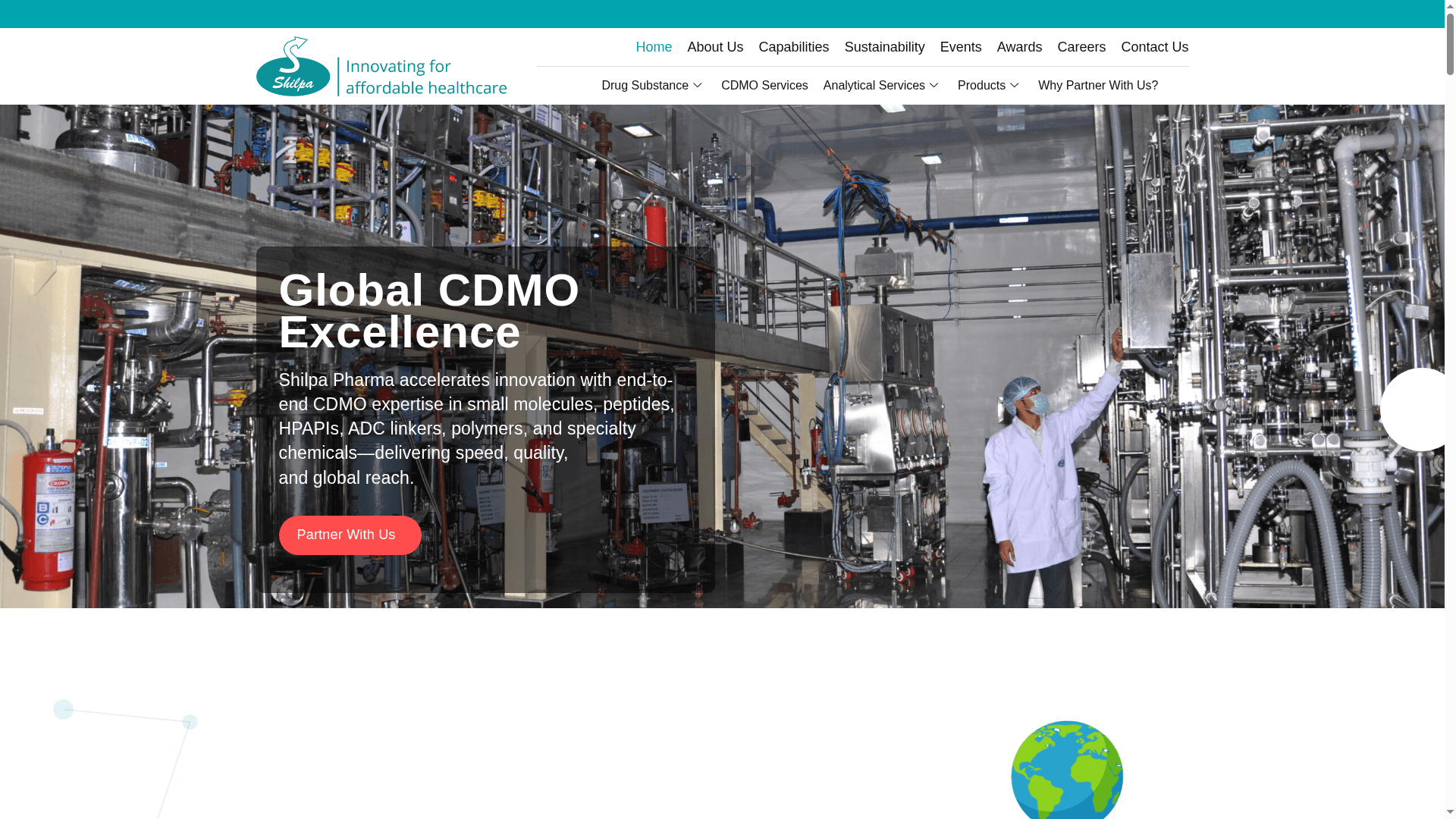 Shilpa Pharma website