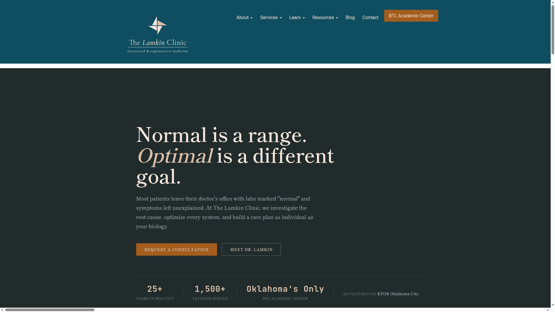 Dr. Brian Lamkin website