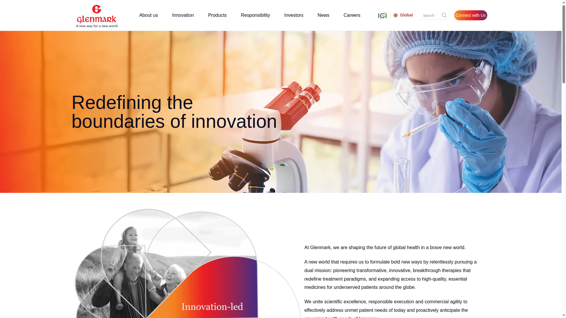 Glenmark Pharmaceuticals website