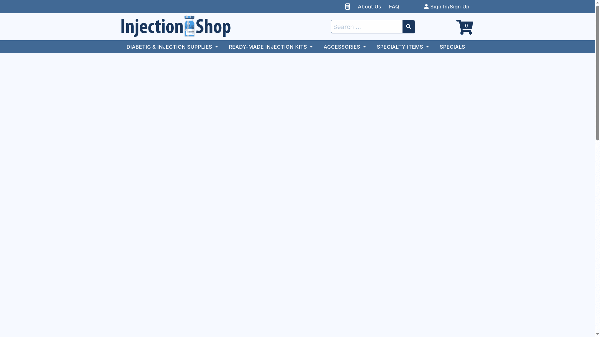 Injection Shop website