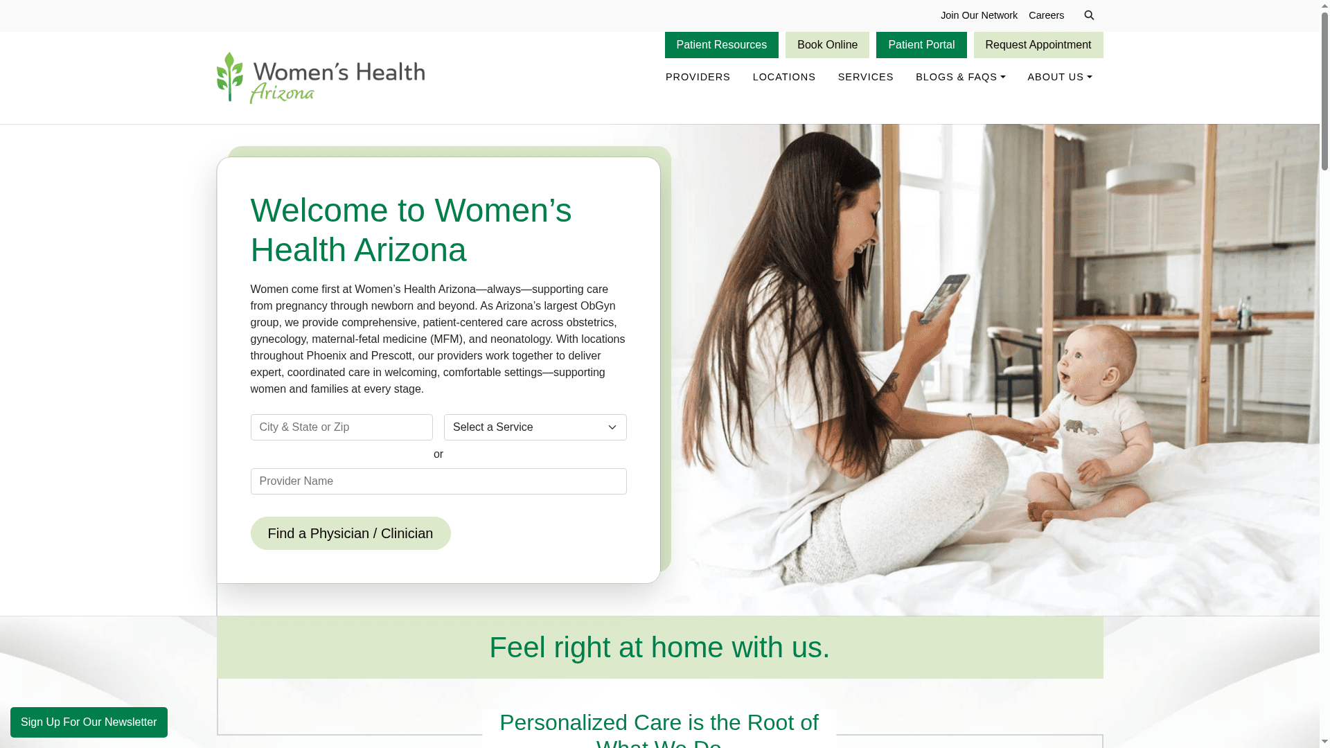 Estrella Women’s Health Center website