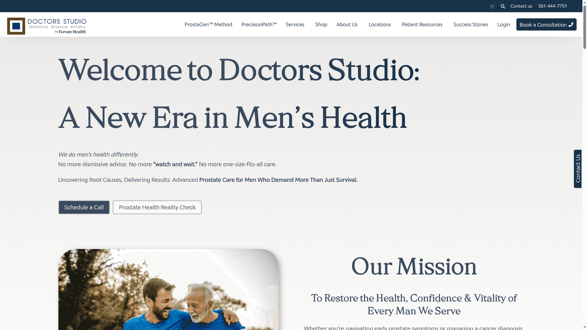 Doctors Studio website
