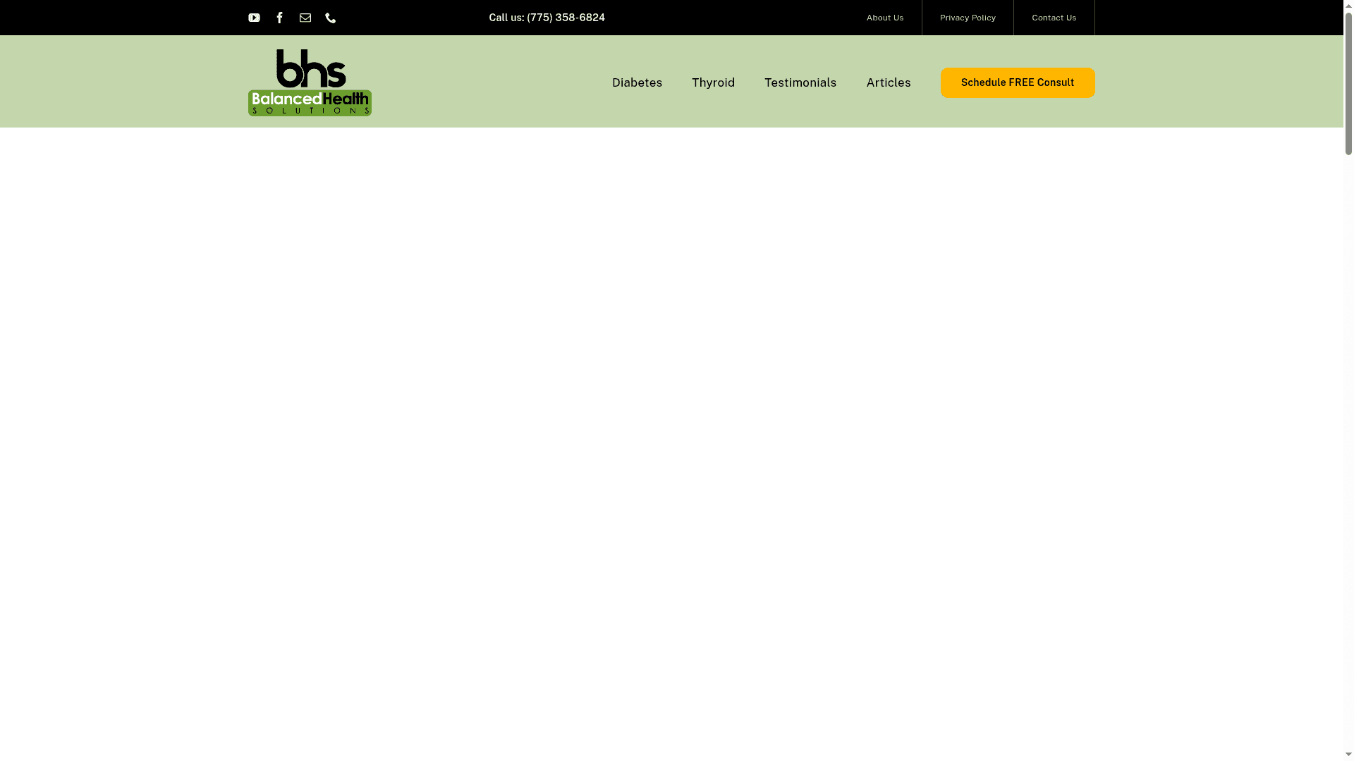 Balanced Health LLC website