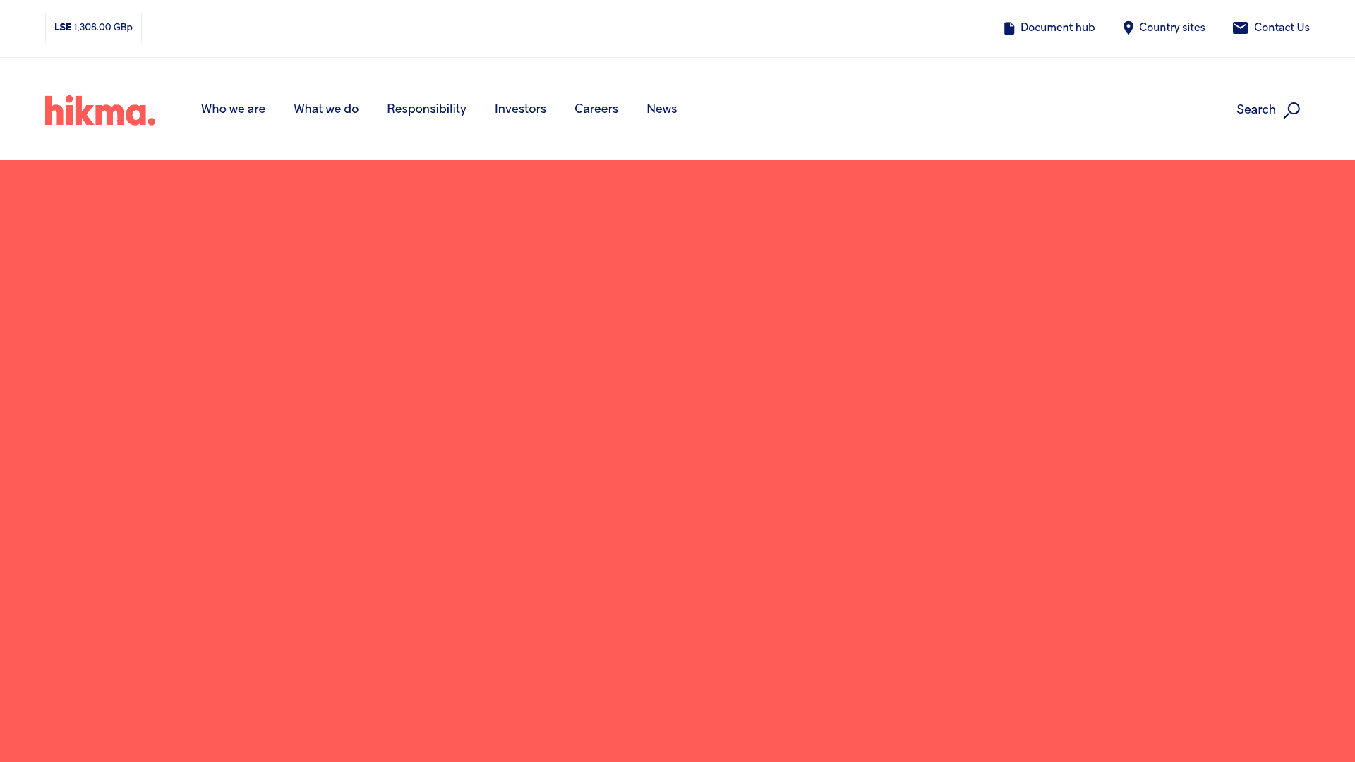 Hikma Pharmaceuticals USA Inc. website