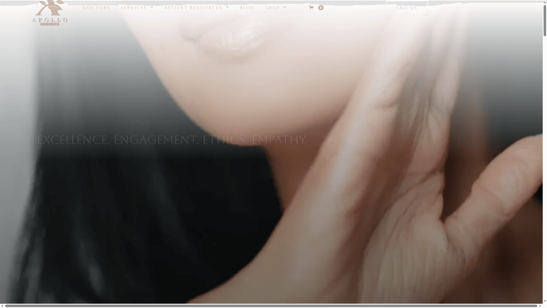 Apollo Health website