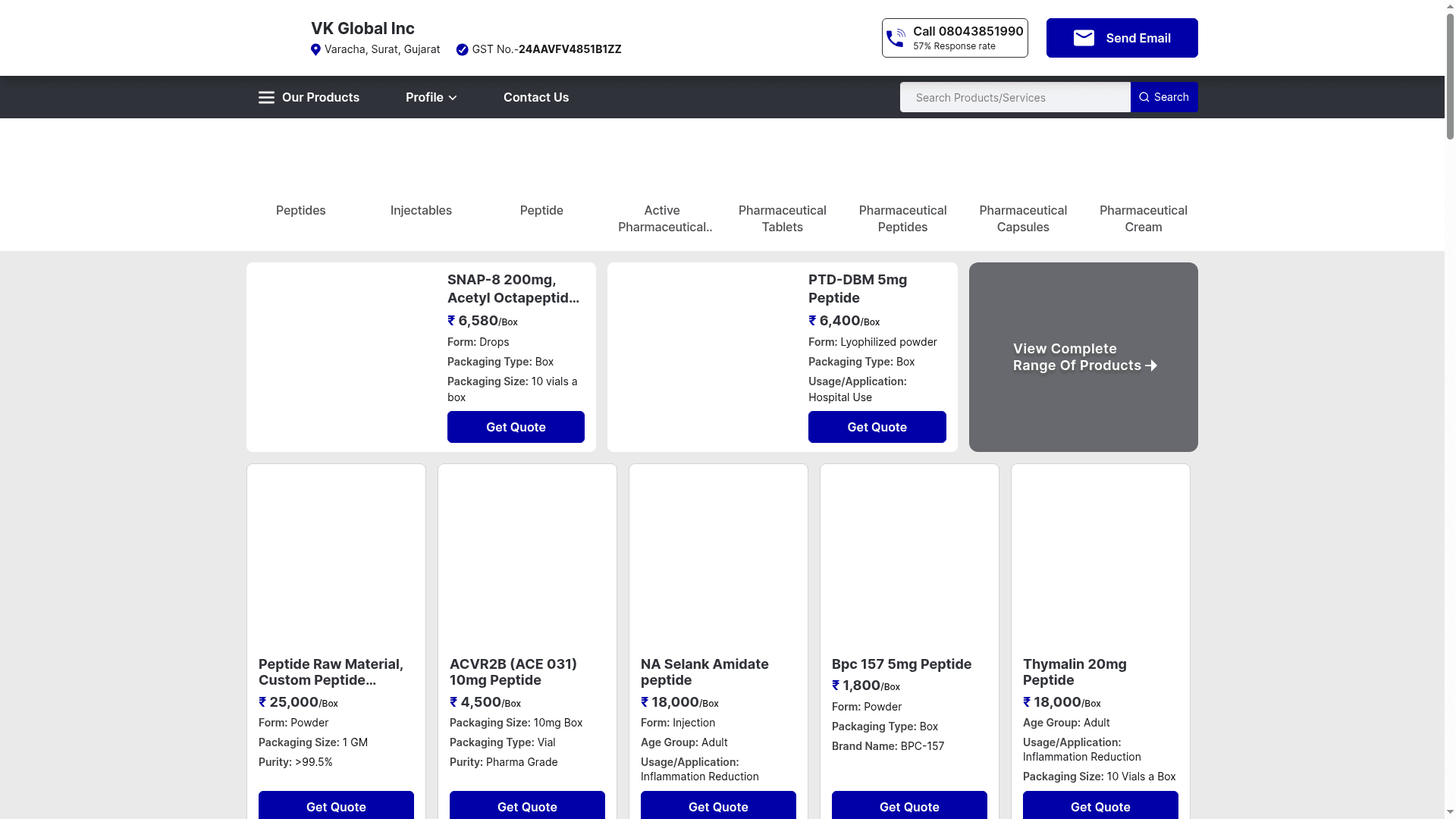 VK Global Inc website