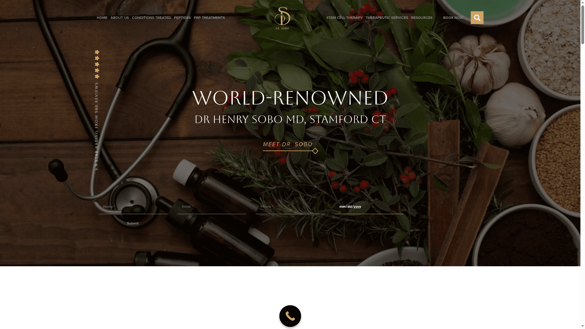 Henry Sobo, MD/ Optimal Health Medical, LLC website