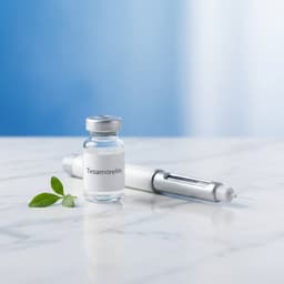 Tesamorelin injection vial product photo