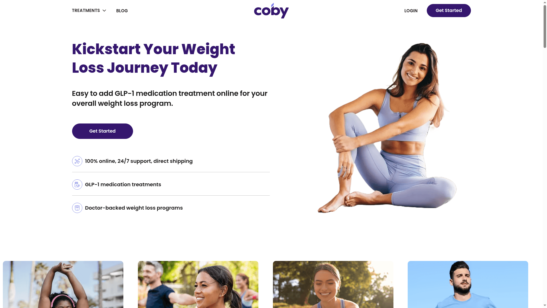 Coby Health website