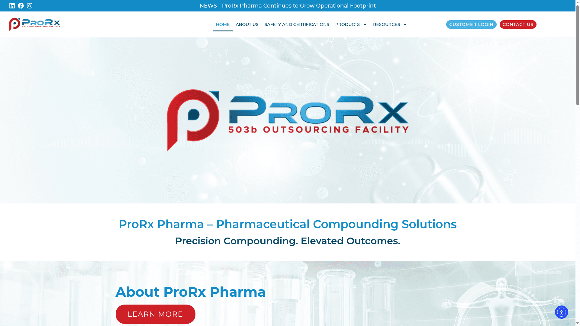 ProRx LLC website